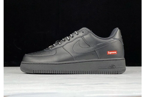 1 Supreme Nike Air Force Black   CU9225-001 Low 0728